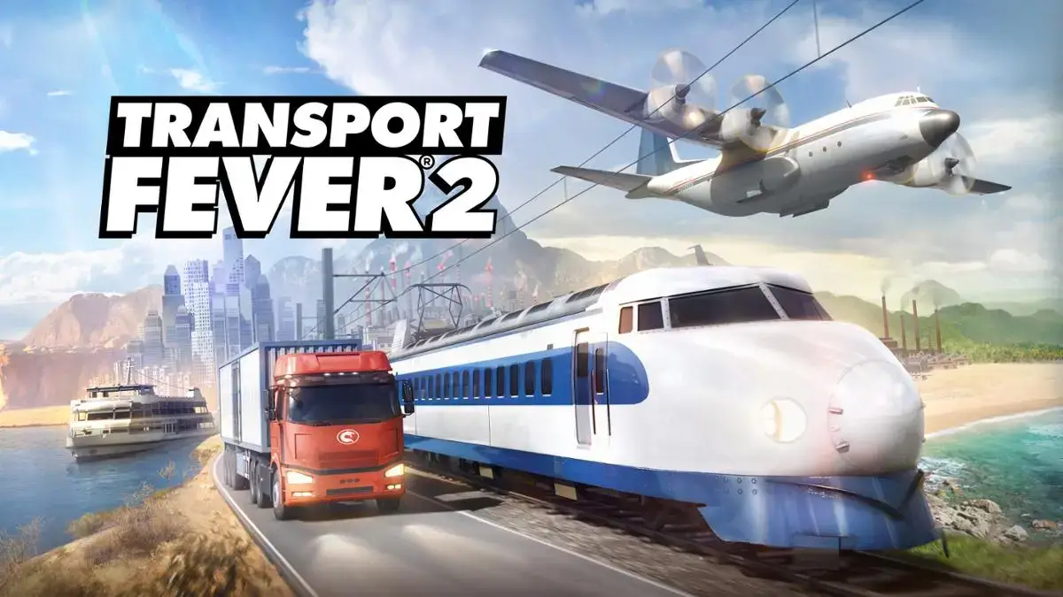 Transport Fever 2 – vorhandenes Titelmotiv zum Transportspiel